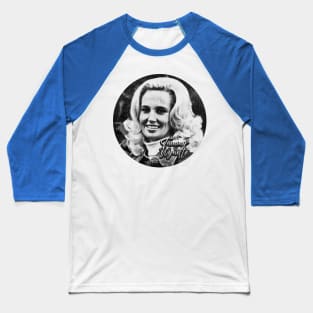 Art Drawing Tammy Wynette Design 14 Baseball T-Shirt